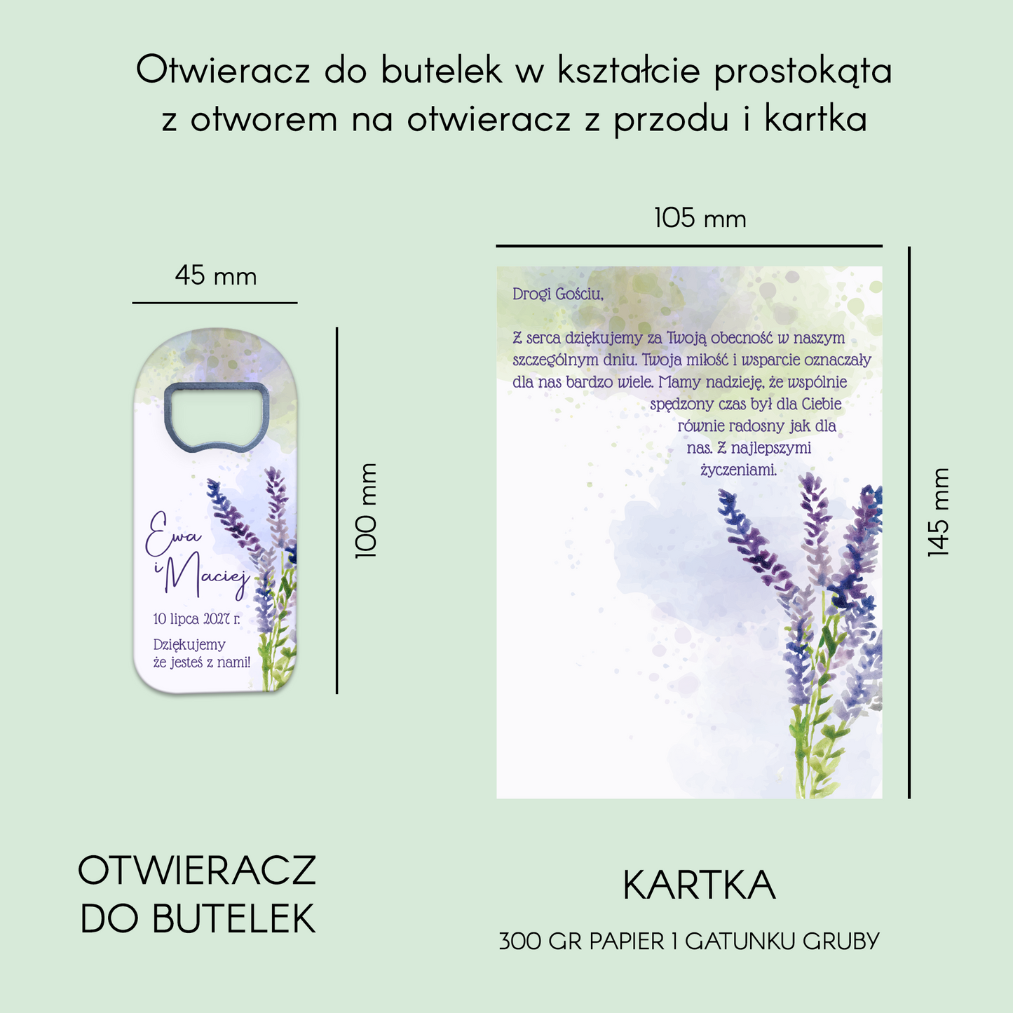 Personalized Wedding Card V2