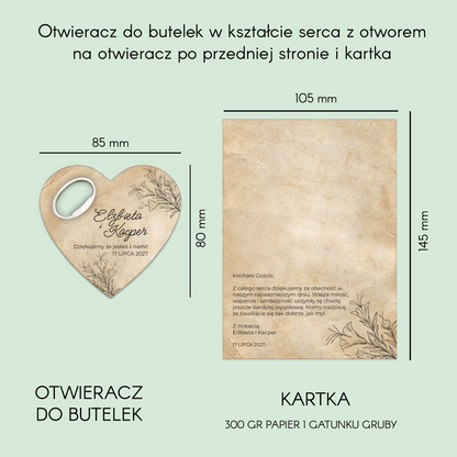 Personalized Wedding Card V5