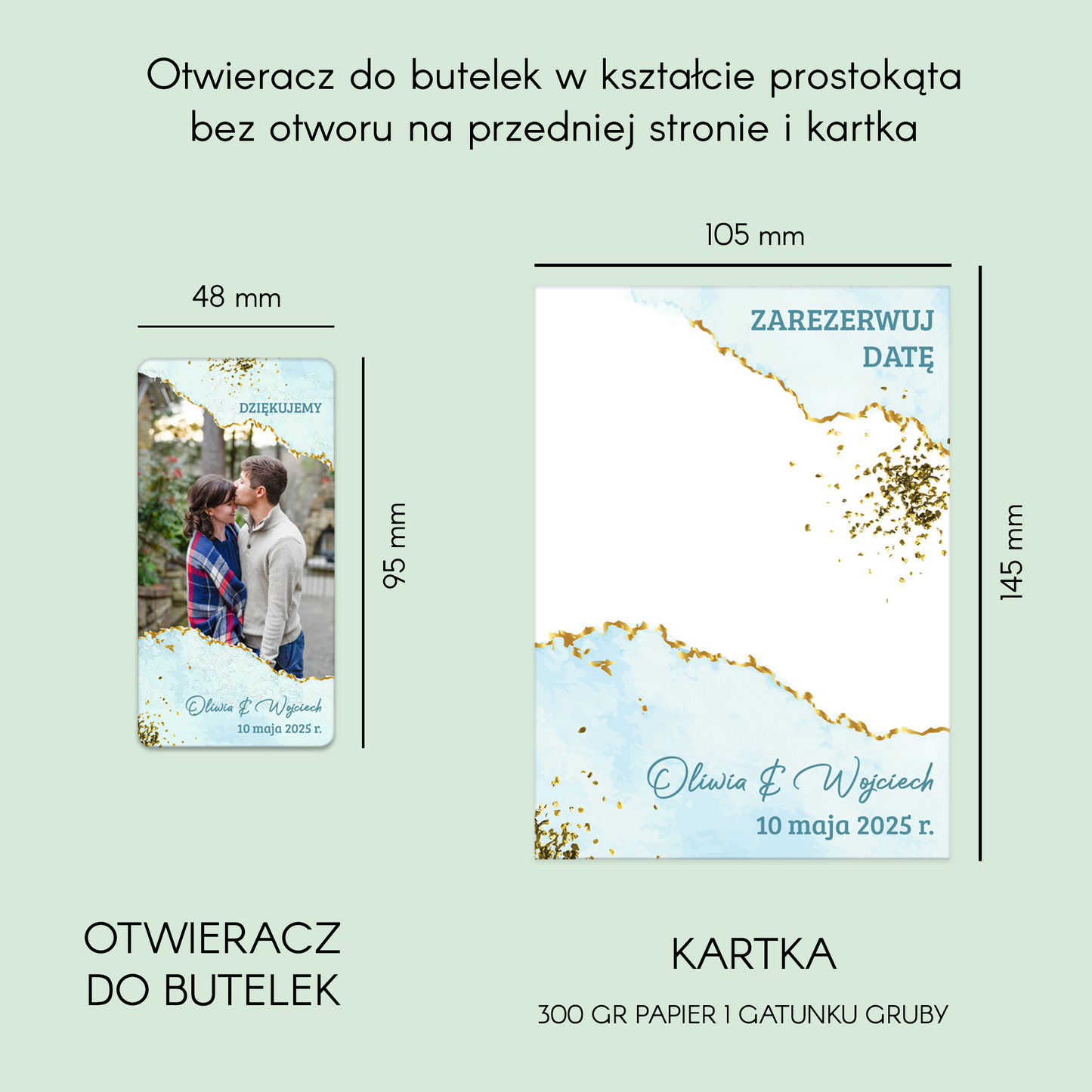 Personalized Wedding Card V1