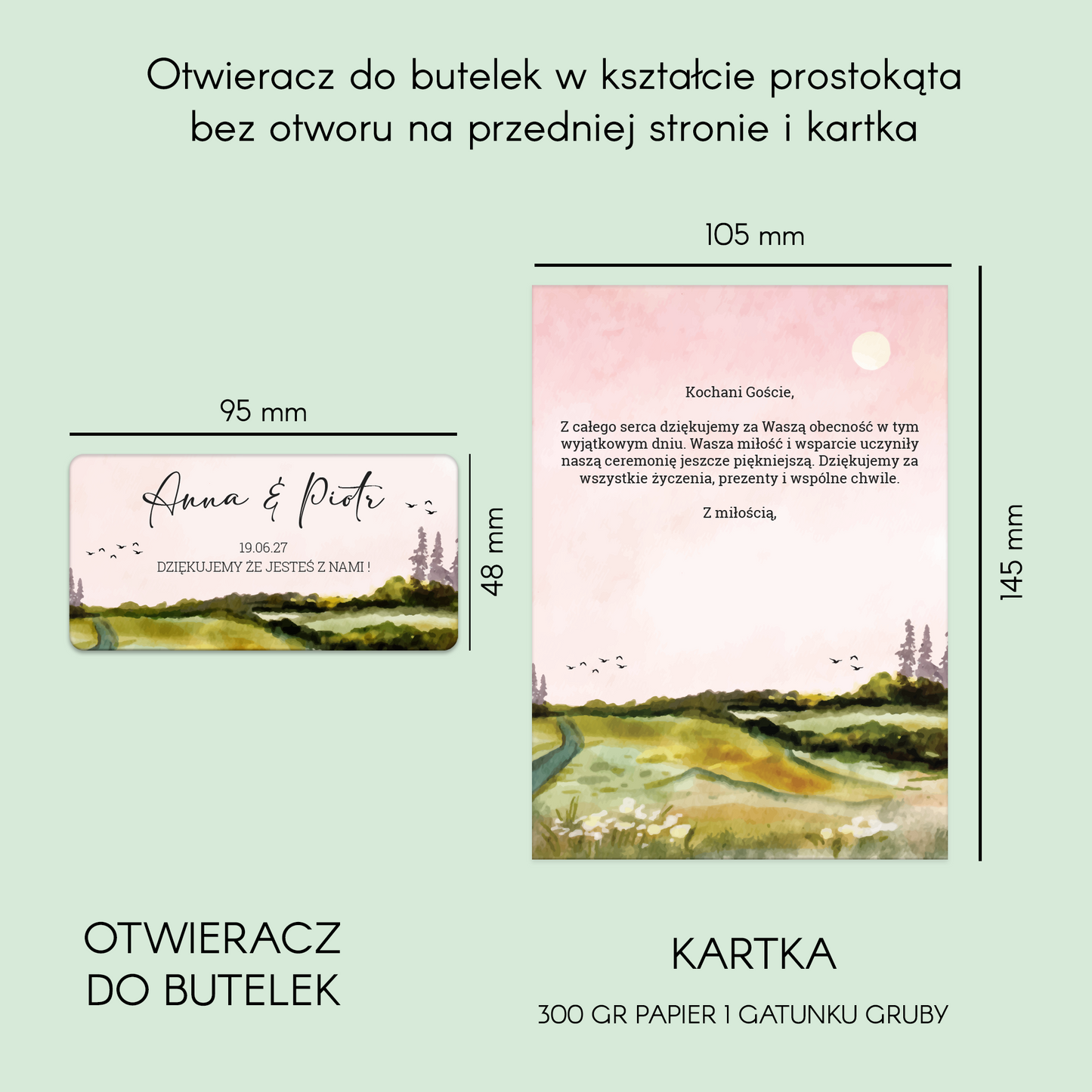 Personalized Wedding Card V3
