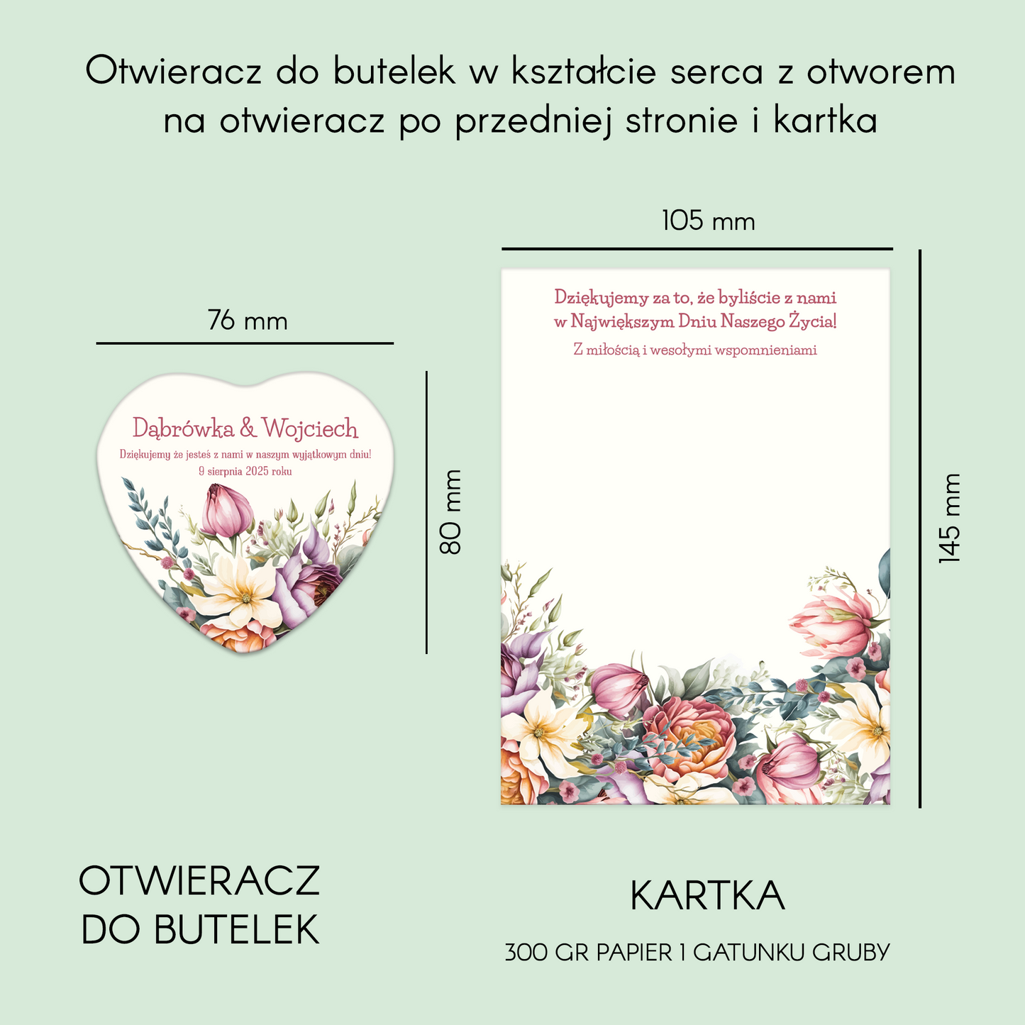 Personalized Wedding Card V4